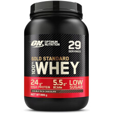 Optimum Nutrition Gold Standard Whey Protein Muscle Building Powder Glutamine Amino Acids Double Rich Chocolate 29Servings 899g Packaging May Vary