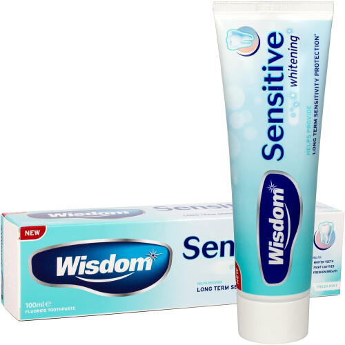 Wisdom Wisdom Whitening Fluoride Toothpaste, 100ml 2