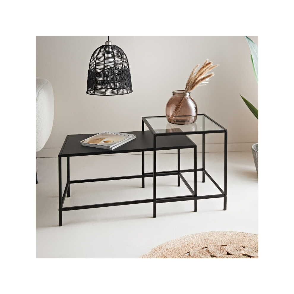 Home Collection Coffee Tables can be used separately or together 2pk