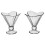 (2) Ice Cream Dessert Bowl Glassware Serving Dish 6