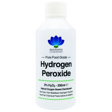 3% Food Grade Hydrogen Peroxide 250ml Unstabilized and Additive Free