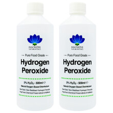 3% Hydrogen Peroxide Food Grade 1L Unstabilized and Additive Free