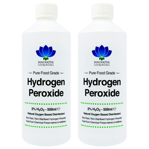 3% Hydrogen Peroxide Food Grade 1L Unstabilized and Additive Free