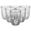 URBN Living (250ml) Glass Drinking Whiskey Tumblers Cups 1
