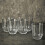 URBN Living (250ml) Glass Drinking Whiskey Tumblers Cups 3