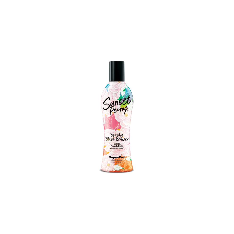 Supre Tan Sunset Peony Tanning Lotion Radian Complexion Golden Tan 235Ml