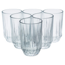 (350ml) Glass Drinking Whiskey Tumblers Cups