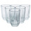 URBN Living (350ml) Glass Drinking Whiskey Tumblers Cups 1