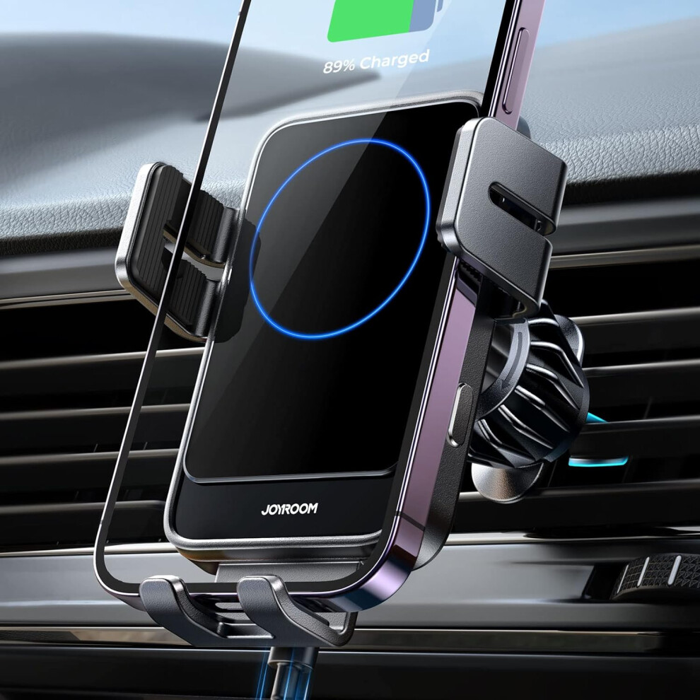 Wireless Car Charger Mount, Auto-Clamping 15W Max Qi Fast Charging Wireless Phone Charger For Car, Super Stable & Hands-Free Air Vent Car Phone Mount 7386060610261