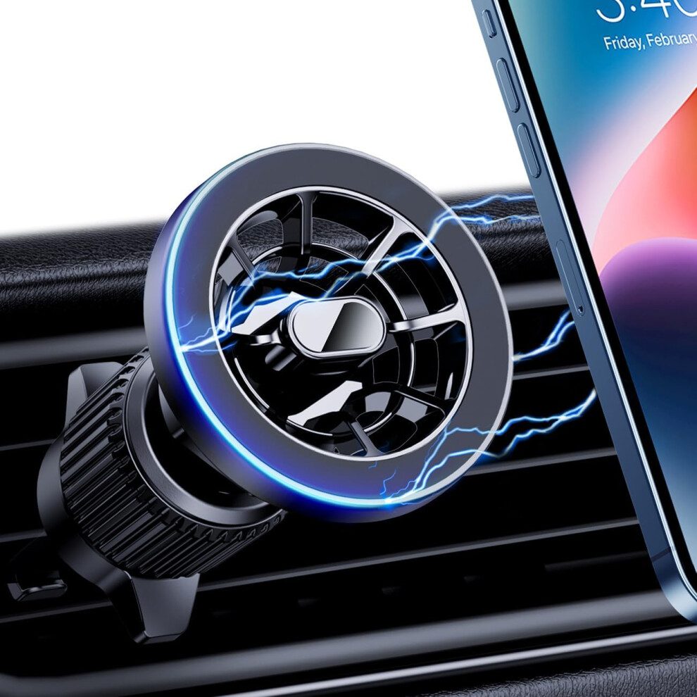 For Magsafe Car Mount, [Strongest Magnets][Unlimited Angles] Magnetic Phone Holder For Car Vent Cell Phone Holder Car Mount For Iphone 12/13 /14 Pro M 7386060607452
