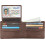 Wallet for Men-Genuine Leather RFID Blocking Bifold Stylish Wallet With 2 ID Window 3