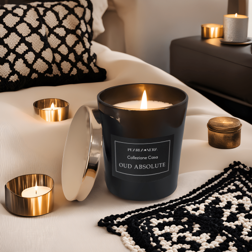 Oud Absolute Scented Candle by Pearla Nera 2