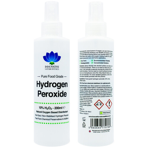 Food Grade Hydrogen Peroxide 10% - 200ml Spray 2