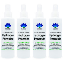 Food Grade Hydrogen Peroxide 3% - 200ml Spray - Pack of 4