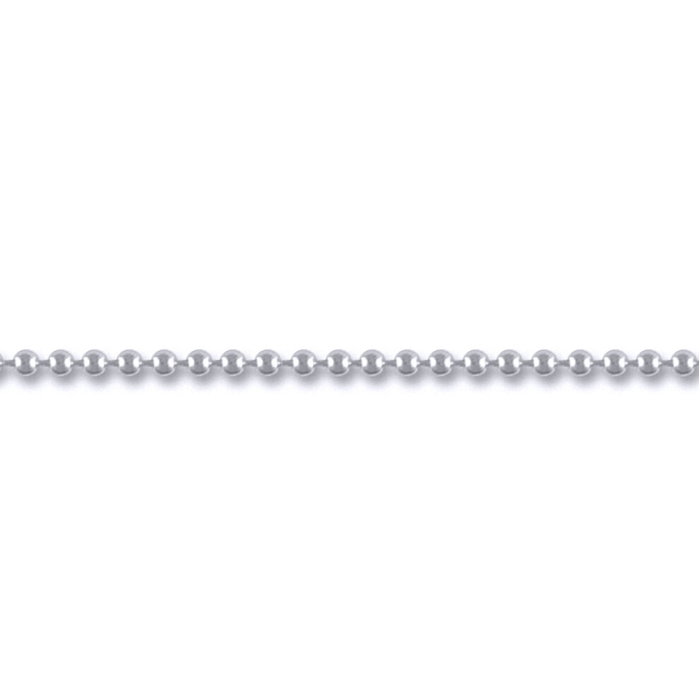 (16) Jewelco London Sterling Silver 2mm Gauge Bead Chain Bead Chain - ACN005A