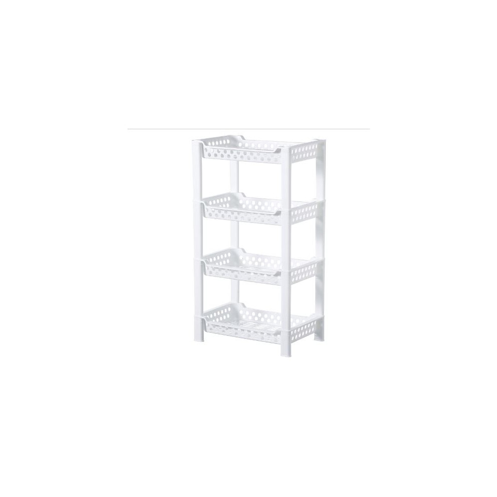 Qualiware 4 Tier Corner Shower Caddy Organiser Corner Shelves for Bath