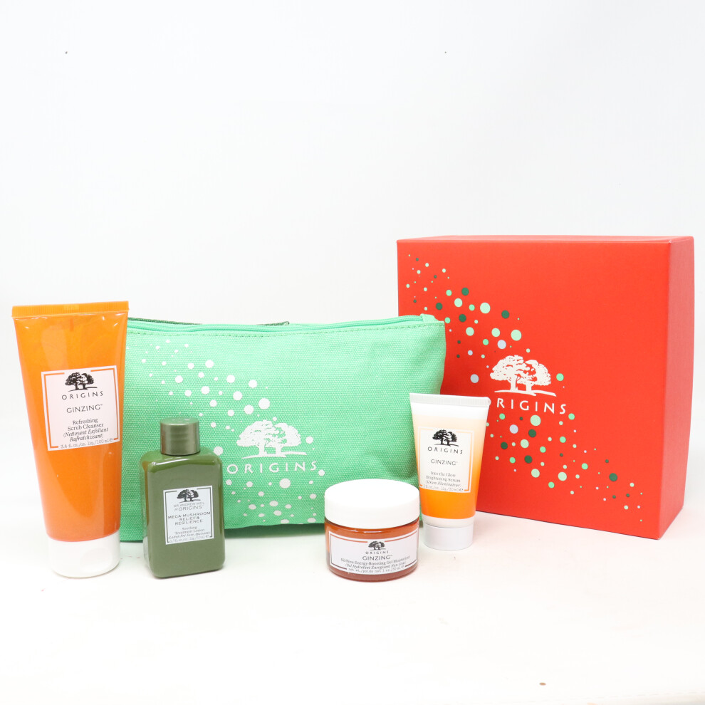 Origins Gift Of Glow 5 Pcs Set  / New With Box