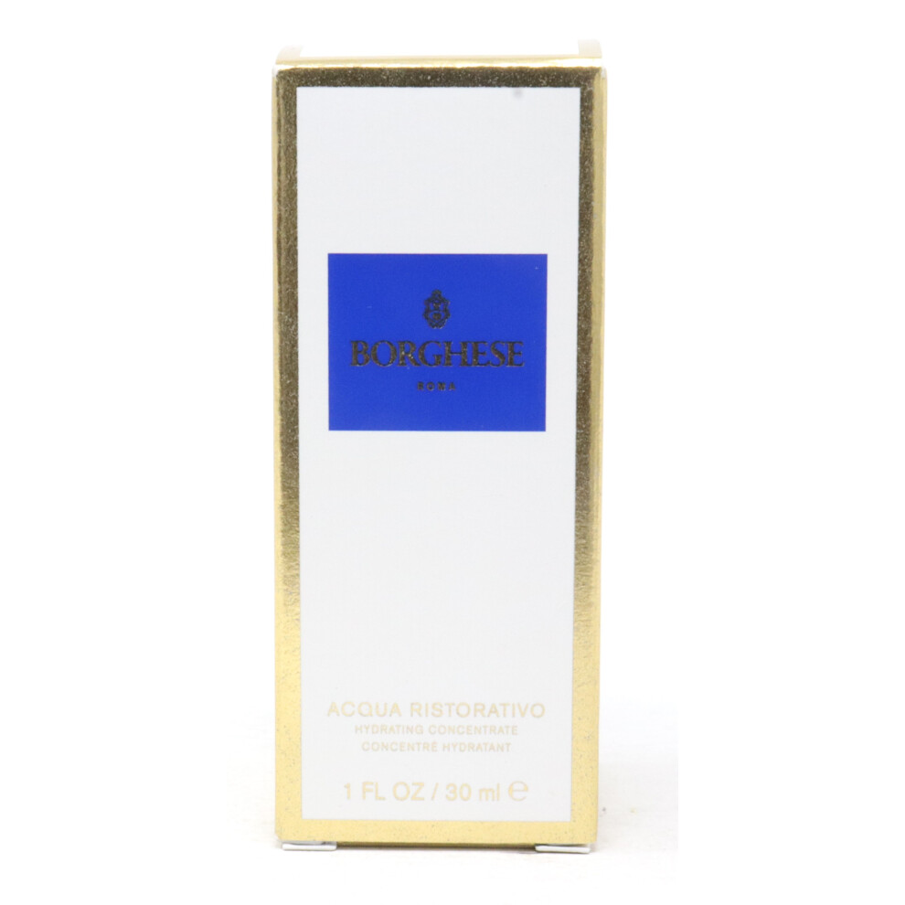 Borghese Acqua Ristorativo Hydrating Concentrate Serum  1oz/30ml New With Box