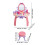 Living And Home Dressing Table Toy Set with Drawer for Kids 6