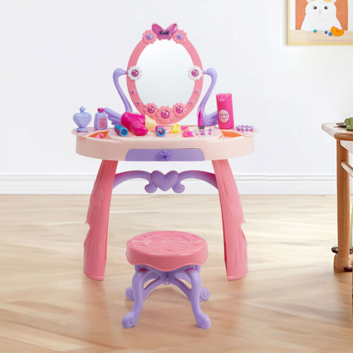Living And Home Dressing Table Toy Set with Drawer for Kids 1