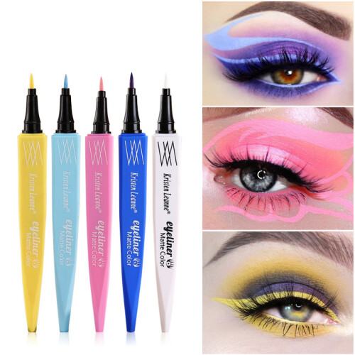 8pcs/set Liquid Eyeliner Pen Waterproof Smudge-proof Stage Show