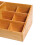 Homcom HOMCOM Organiser Holder Multi-Function Storage Caddy Drawers Natural Bamboo 8