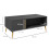 Homcom HOMCOM Coffee Table Modern Centre Table with Storage Rectangular Side Table Grey 2