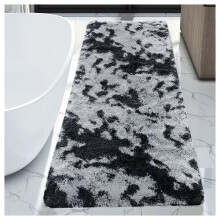 (60cm x 110cm (2ft x 3ft 7")- Mat, Dark Grey) Extra Large Rug Soft Shaggy Living Room Carpet Mat