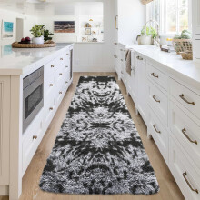 (60cm x 220cm (2ft x 7ft 7")- Runner , Dark Grey) Extra Large Rug Soft Shaggy Living Room Carpet Mat