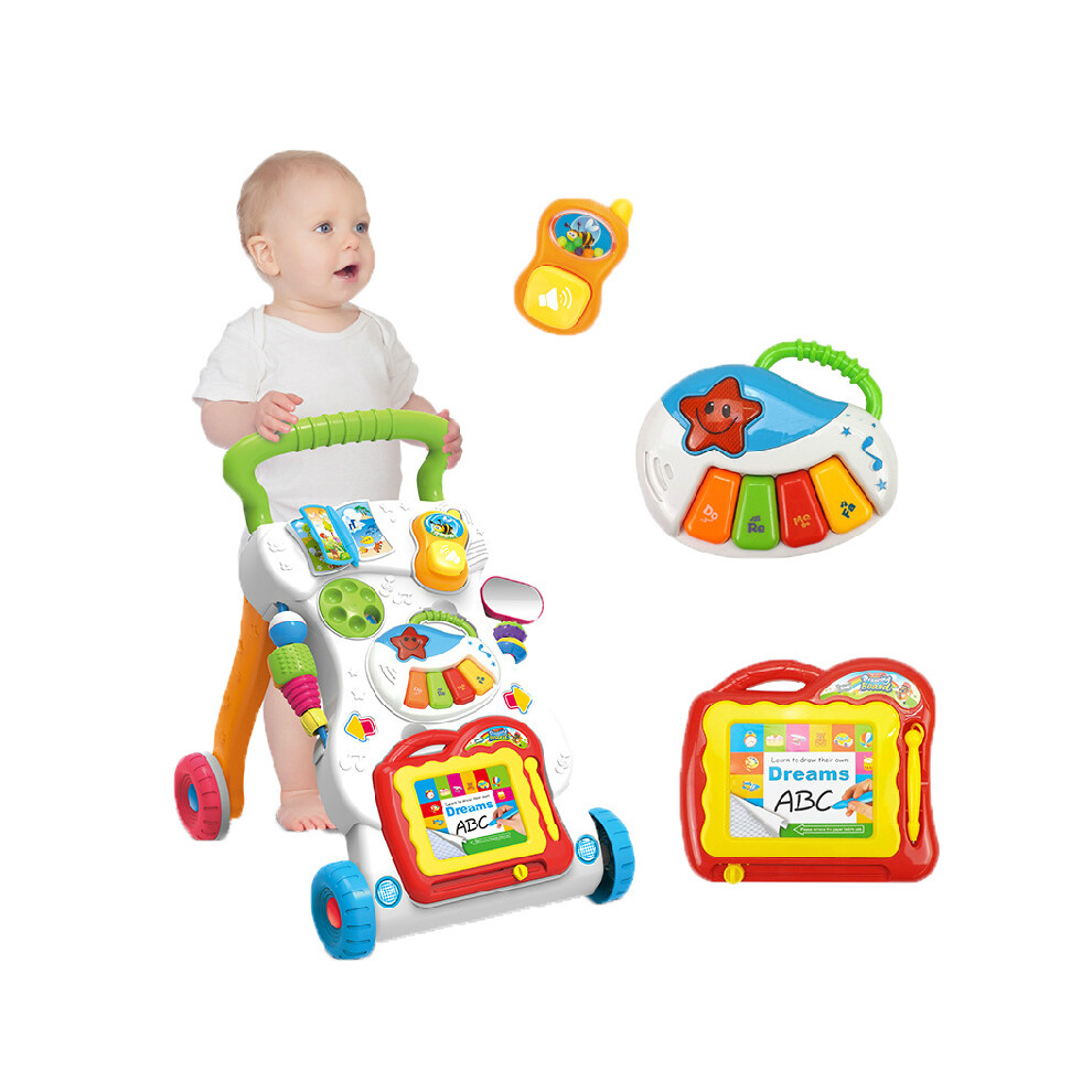 (0801) Music Baby Walker Toys Car with Water tank, Color box