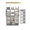 Living And Home Large Open-Style Shoe Rack 3