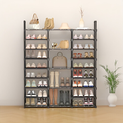 Living And Home Large Open-Style Shoe Rack 1