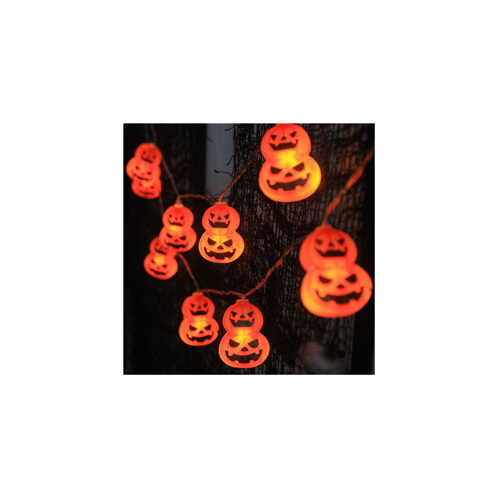 (D) 9.84 ft 20 LEDs Halloween Lights Party Decor