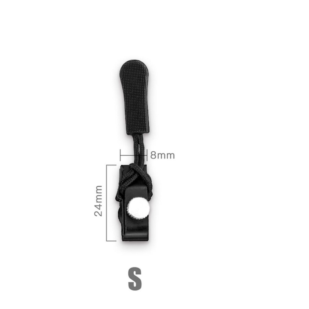 (No.3-S) New 3 Different Size Zipper Repair Kit Removable Replacement Bad Buckle Instant Zipper Puller DIY Metal Suitcase Zipper Head