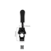 (No.5-M) New 3 Different Size Zipper Repair Kit Removable Replacement Bad Buckle Instant Zipper Puller DIY Metal Suitcase Zipper Head