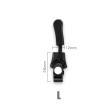 (No.8-L) New 3 Different Size Zipper Repair Kit Removable Replacement Bad Buckle Instant Zipper Puller DIY Metal Suitcase Zipper Head