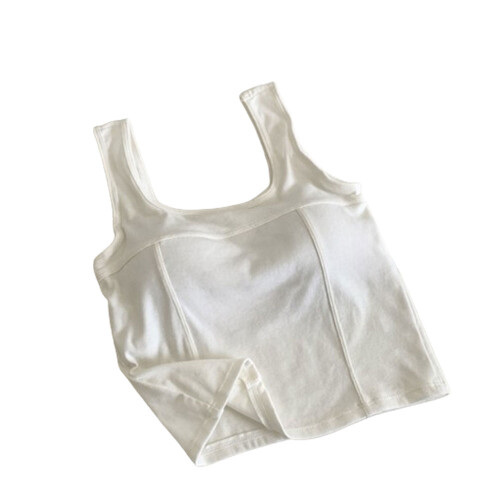 Summer Wearing Sleeveless Vest With Chest Pad 2