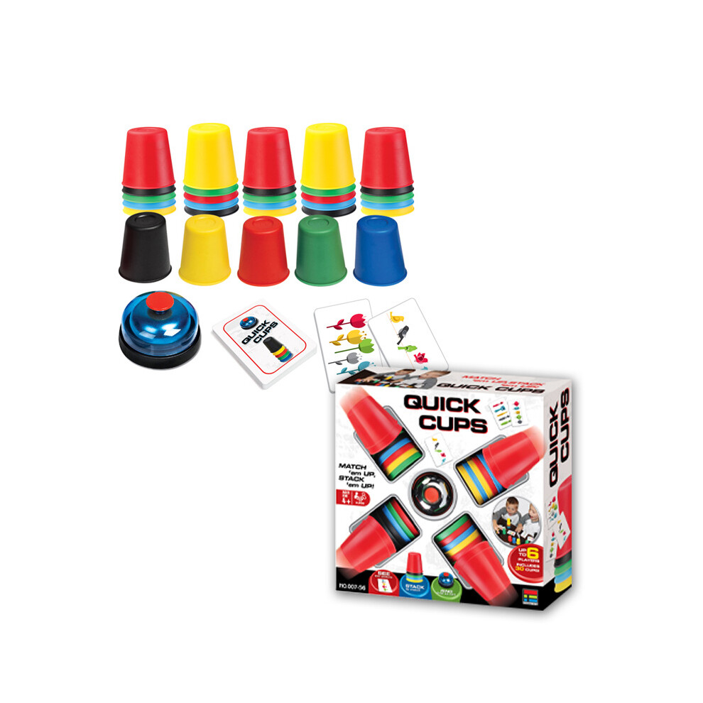 Quick Cups, Quick Cups Games for Kids,Classic Stacking Cup Game for Kids Flying Stack Cup Parent-Child Interactive Game