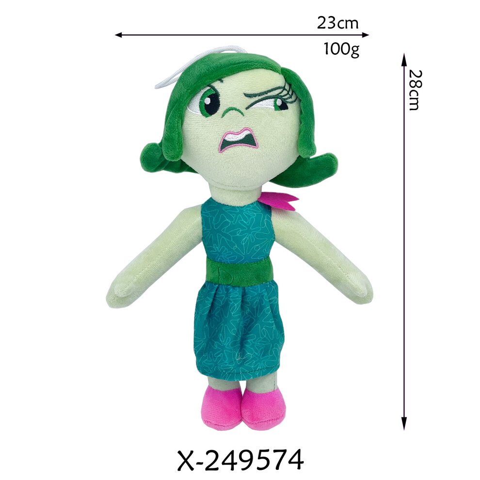 (inside out 02) Inside Out 2 Plush Dolls Inside Out Plush Toy Cute Cartoon Plushie Doll Soft Stuffed Anime Periphery Toys Kids Birthday Gifts