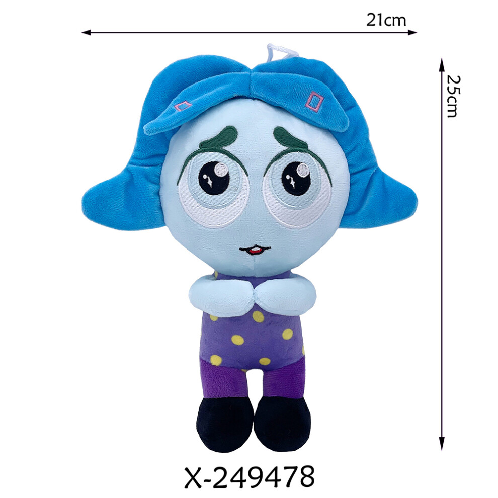 (inside out 07) Inside Out 2 Plush Dolls Inside Out Plush Toy Cute Cartoon Plushie Doll Soft Stuffed Anime Periphery Toys Kids Birthday Gifts