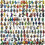 (50Pcs Random) 12-100Pcs Random Mini Figure Action Toys Building Blocks Gift For Kids 1