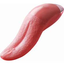 Realistic Vibrator, Tongue Sex Toy, Tongue Vibrator, Sex Toy for Women, Clitoral Stimulator, Clit, Wand, Dildo, Real Feel
