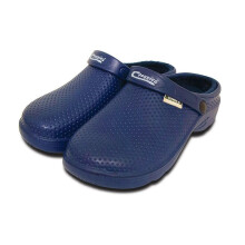 (11) Town & Country Fleecy Cloggies - Navy