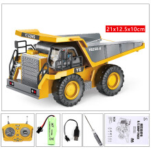 (9CH Dump Truck) 11CH RC Excavator 1:20 Remote Control Truck 2.4G Engineering Vehicle Excavator