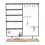 Living And Home Detachable Jewelry Display Stand 3