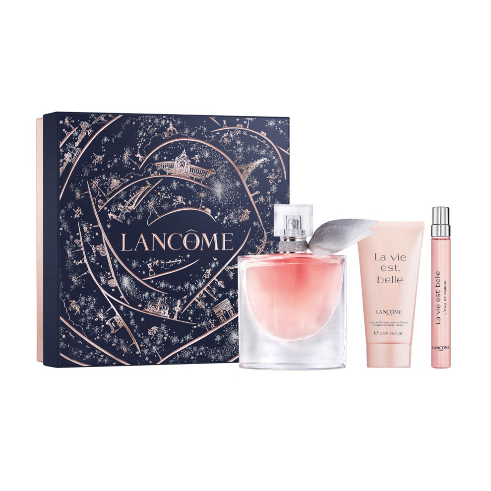 Lancôme 50ml EDP, 10ml Travel Spray & 50ml Body Lotion Gift Set