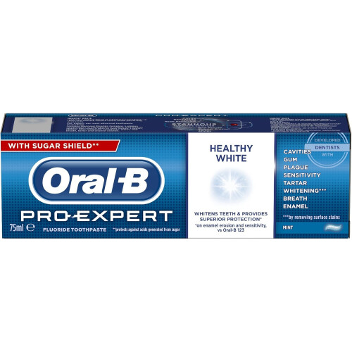 Oral-B Oral-B Pro Expert Healthy White Toothpaste, 75ml 1