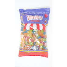 (VEGAN BEARS (0534) 2.25KG Bag) HMC Certified Vegan Fizzy Cola Bottles, Orange Slices 2 x 2.25kg Bags Halal Sweets