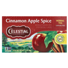 Celestial Seasonings, Tisane, Épice de Pomme Cannelle, Sans Caféine, 20 Sachets, 1,7 oz (48 g)