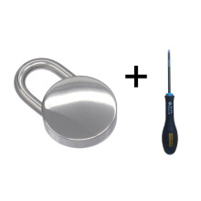 (4mm + screwdriver) Disc Lock 316L Stainless Steel